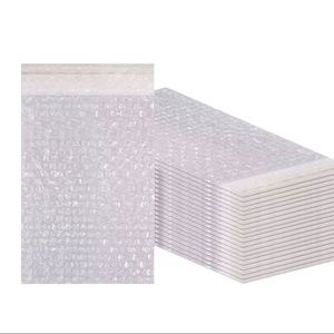 5x7.5 Bubble Out Pouches Bubble Roll Bags Self Sealing Mailers Poly 10 ct